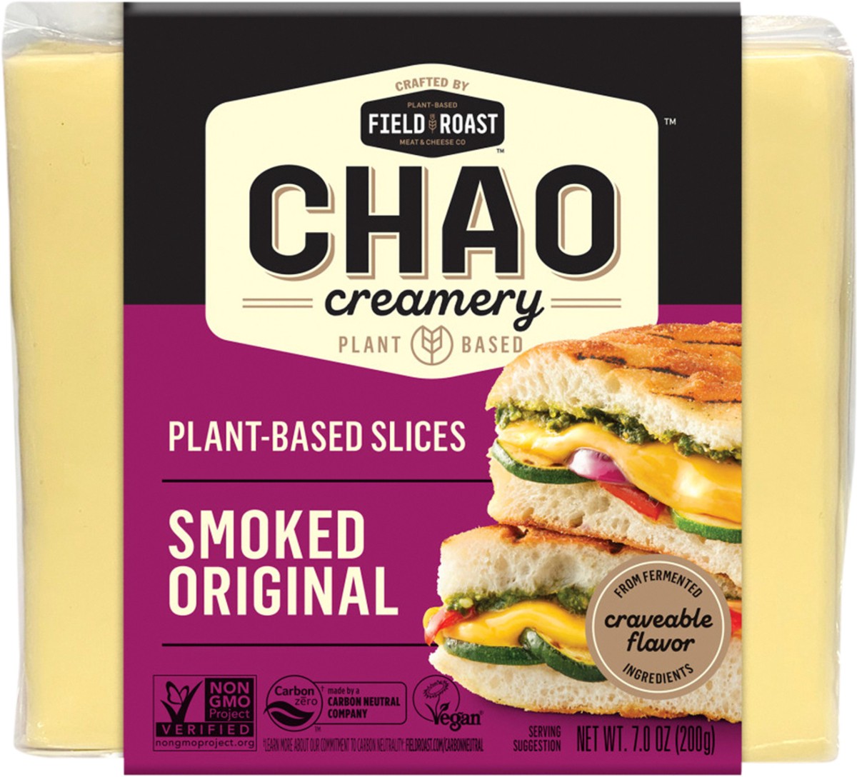 slide 5 of 7, Field Roast Slices, Plant - Based, Smoked Original, 7 oz