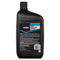 slide 3 of 5, Meijer Conventional SAE 30 Motor Oil, 1 qt