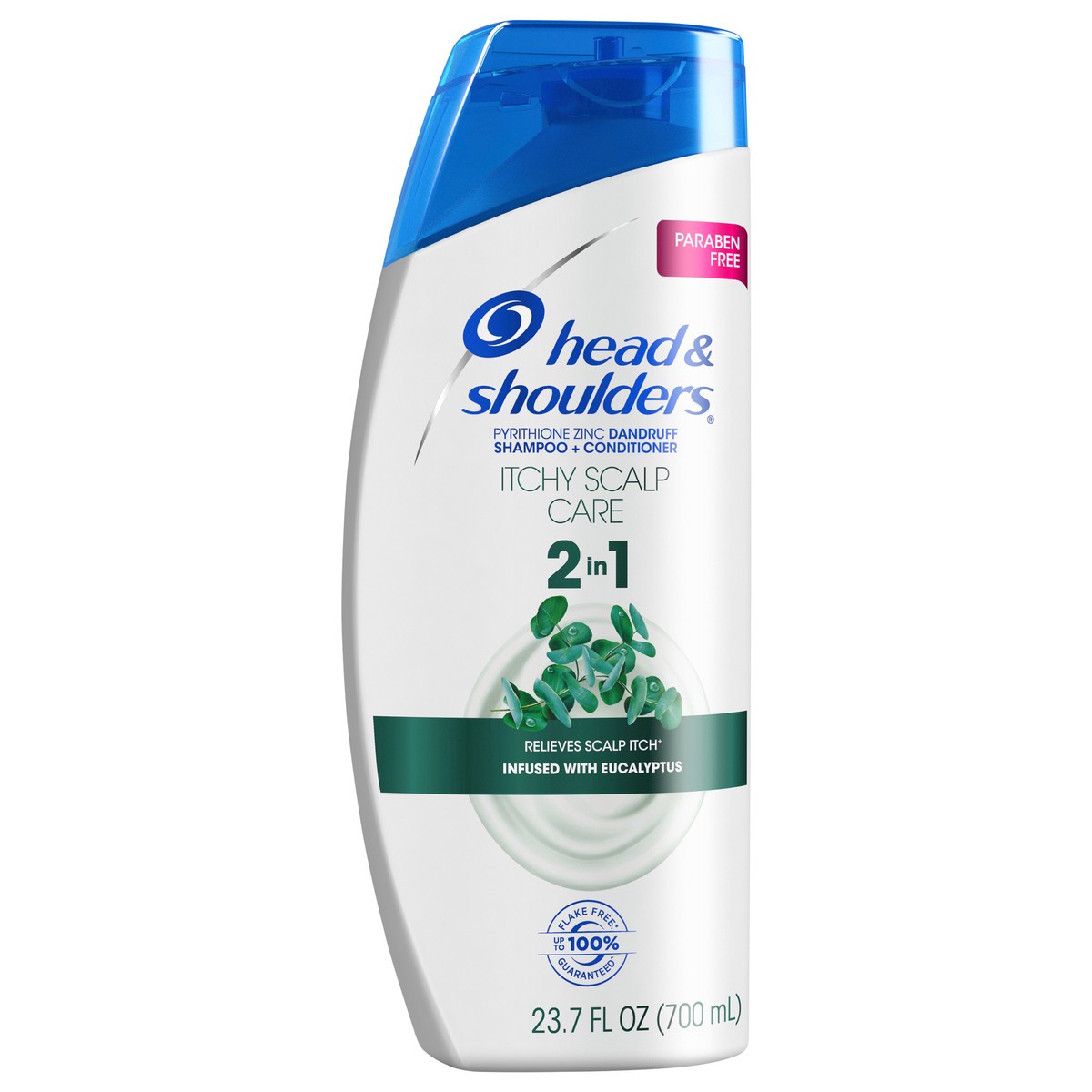 slide 5 of 5, Head & Shoulders Itchy Scalp Care Anti-Dandruff 2-in-1 Shampoo + Conditioner, 23.7oz, 23.7 fl oz