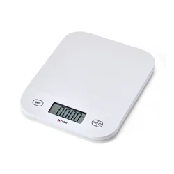 Taylor Waterproof Digital Kitchen Scale 11lb White