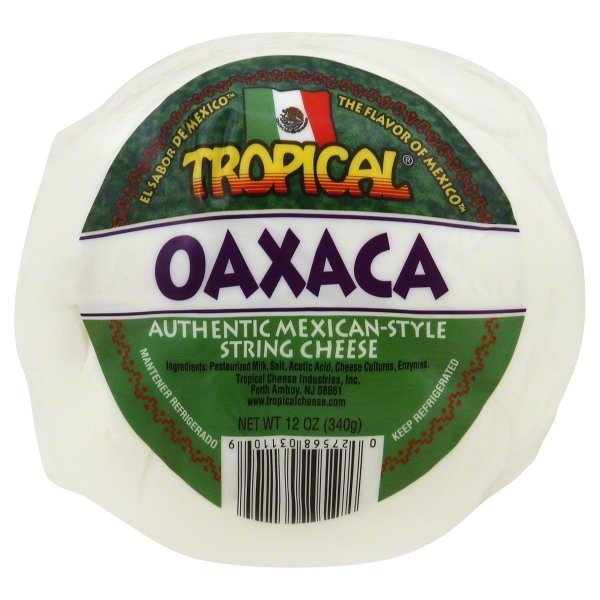 slide 1 of 5, Tropical Oaxaca Cheese, 12 oz