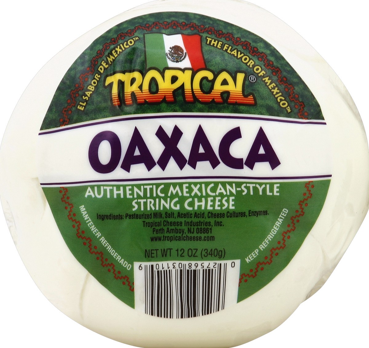 slide 3 of 5, Tropical Oaxaca Cheese, 12 oz