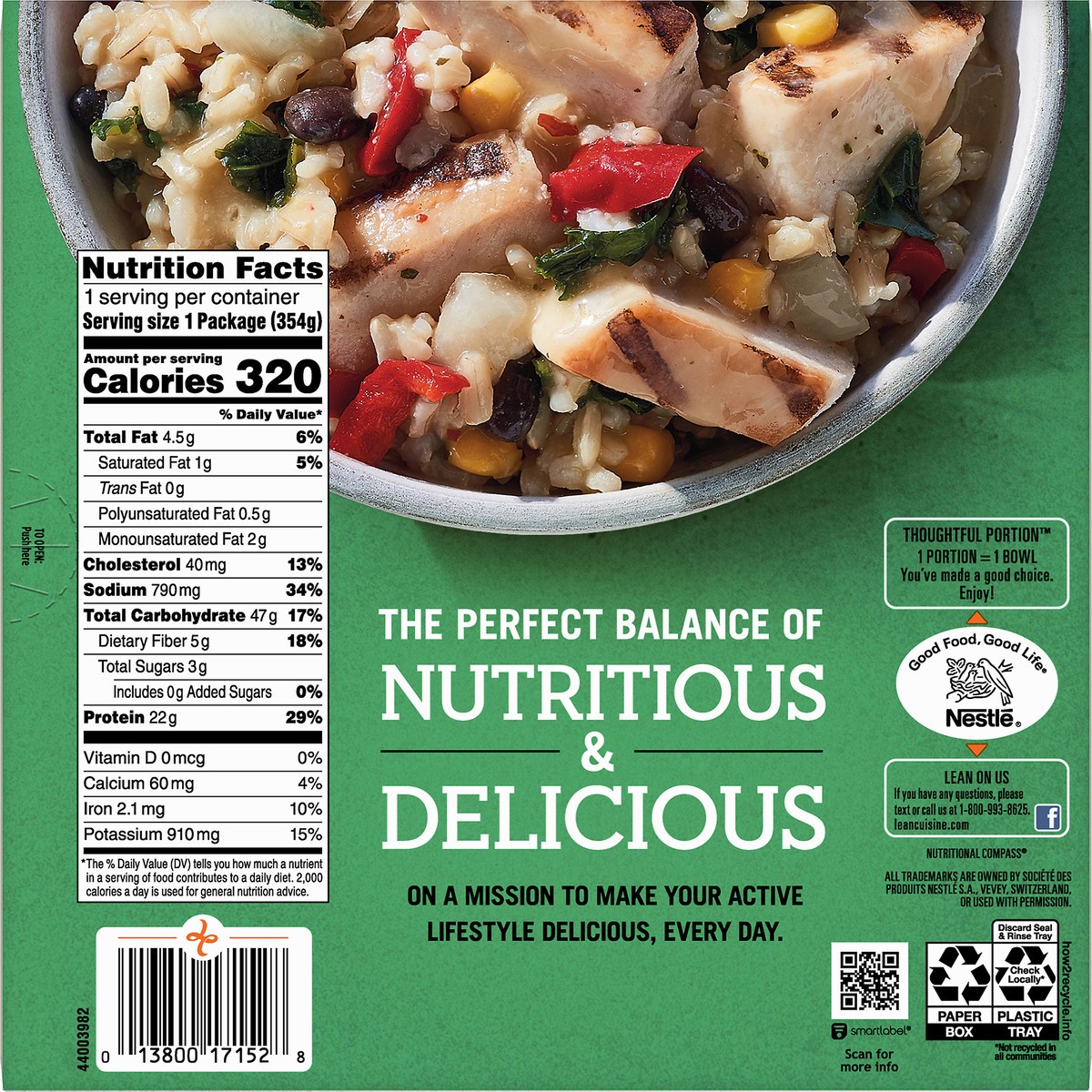 slide 7 of 10, Life Cuisine High Protein Spicy Baja-Style Chicken Bowls 12.5 oz, 12.5 oz