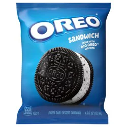 OREO Frozen Dairy Dessert Sandwich, 1 Count