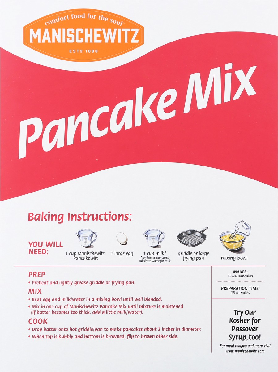 slide 11 of 12, Manischewitz Pancake Mix 9 oz, 9 oz