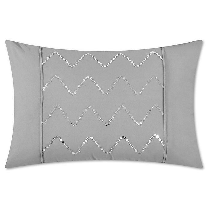 slide 4 of 5, Chic Home Salvatore Queen Duvet Cover Set - Silver, 1 ct