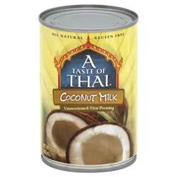 A Taste of Thai Coconut Milk Unsweetened