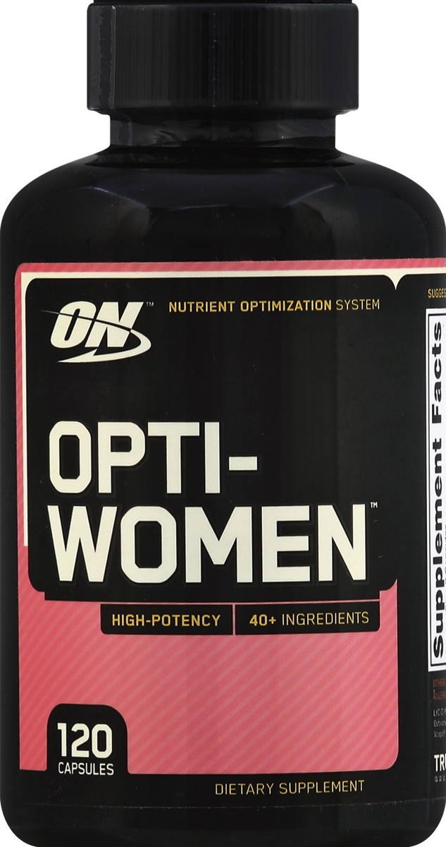 slide 4 of 5, Optimum Nutrition Opti-Women, 120 ct