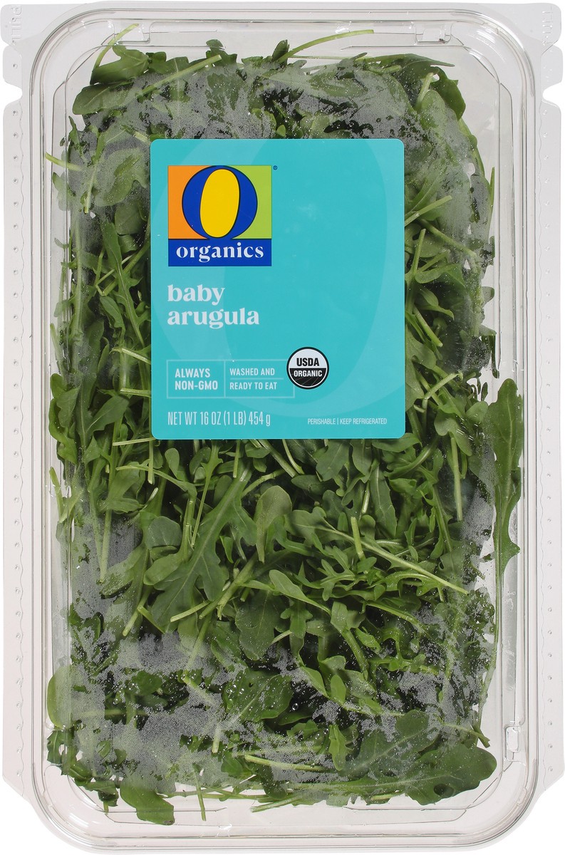 slide 6 of 9, O Organics Organic Baby Arugula, 1 lb