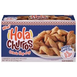 Hola Churros! Double Twisted Cinnamon Sugar Pastry Snack 8 oz