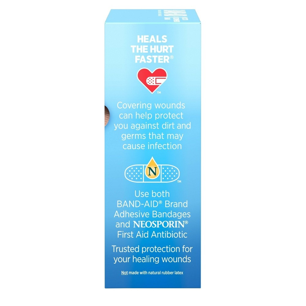 slide 5 of 10, BAND-AID Brand Water Block Tough Adhesive Bandages, All One Size, 20 Count, 20 ct