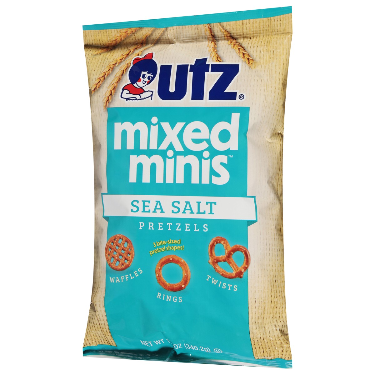 slide 4 of 13, Utz Mixed Minis Sea Salt Pretzels 12 oz, 12 oz