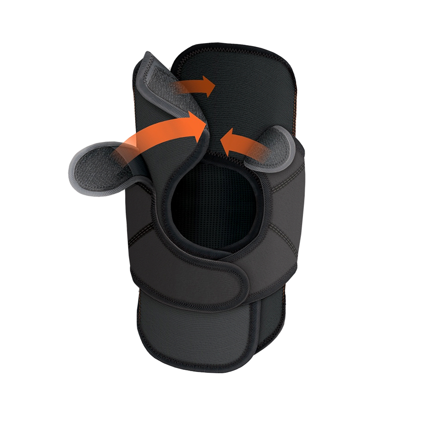 slide 2 of 3, Shock Doctor 880 Quick-On Knee Support With Versatile Over Wrap System, 1 ct