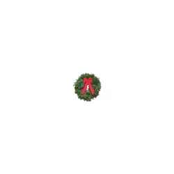 Cub Red Bow Wreath 25 , 1 Each