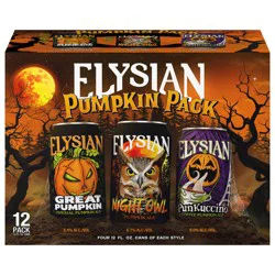 Elysian Brewing Company Pumpkin Pack, 12 Pack 12 fl oz Cans