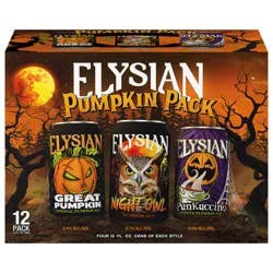 Elysian Brewing Company Pumpkin Pack, 12 Pack 12 fl oz Cans