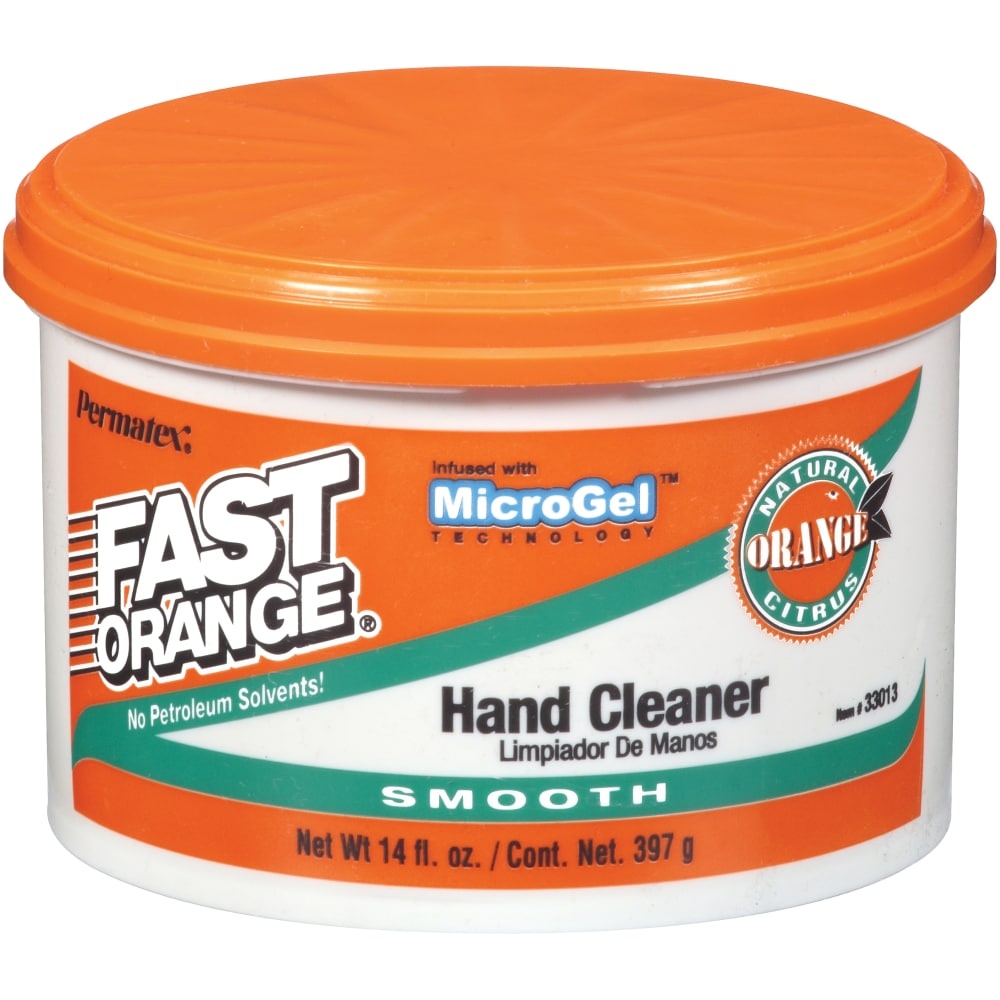 slide 1 of 1, Permatex Fast Orange Cream Hand Cleaner, 14 fl oz