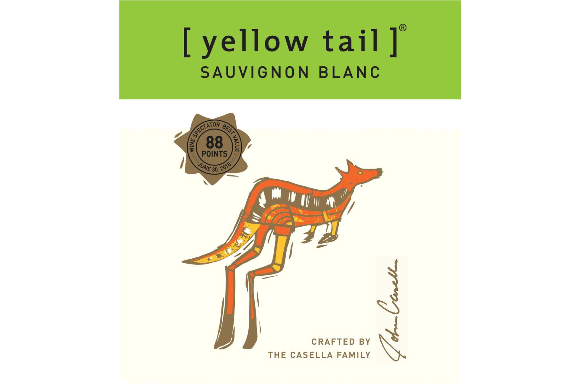 slide 3 of 6, [yellow tail] Australia Sauvignon Blanc 750 ml, 750 ml