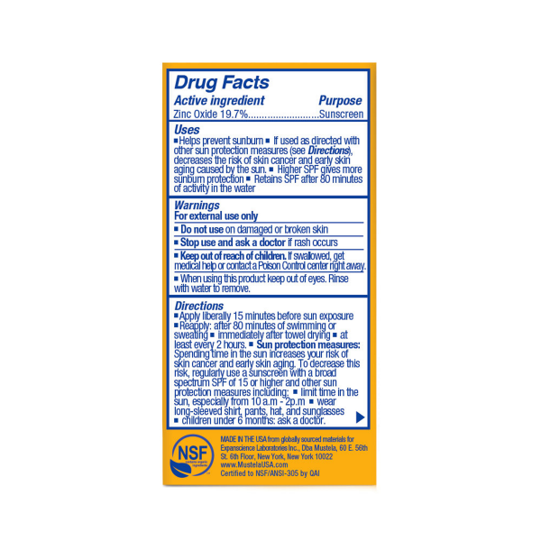 slide 8 of 21, Mustela Spf50 Mineral Sunscreen Stick, 0.6 oz