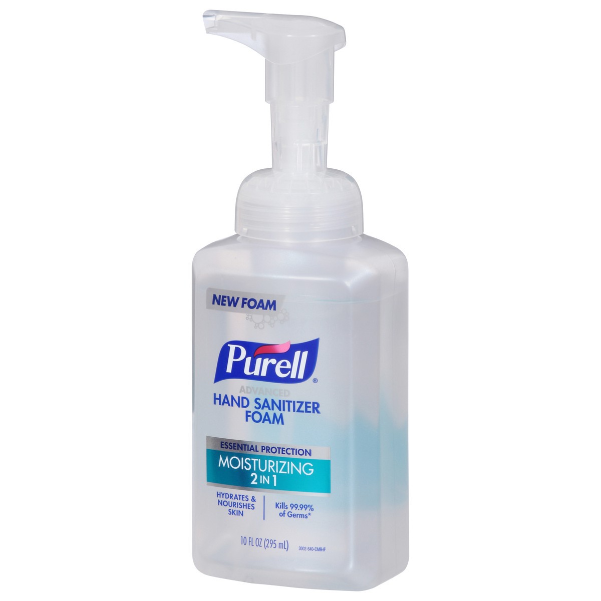 slide 7 of 9, PURELL Advanced Hand Sanitizer Moisturizing 2in1 Foam (3002-06-CMR), 10 fl oz