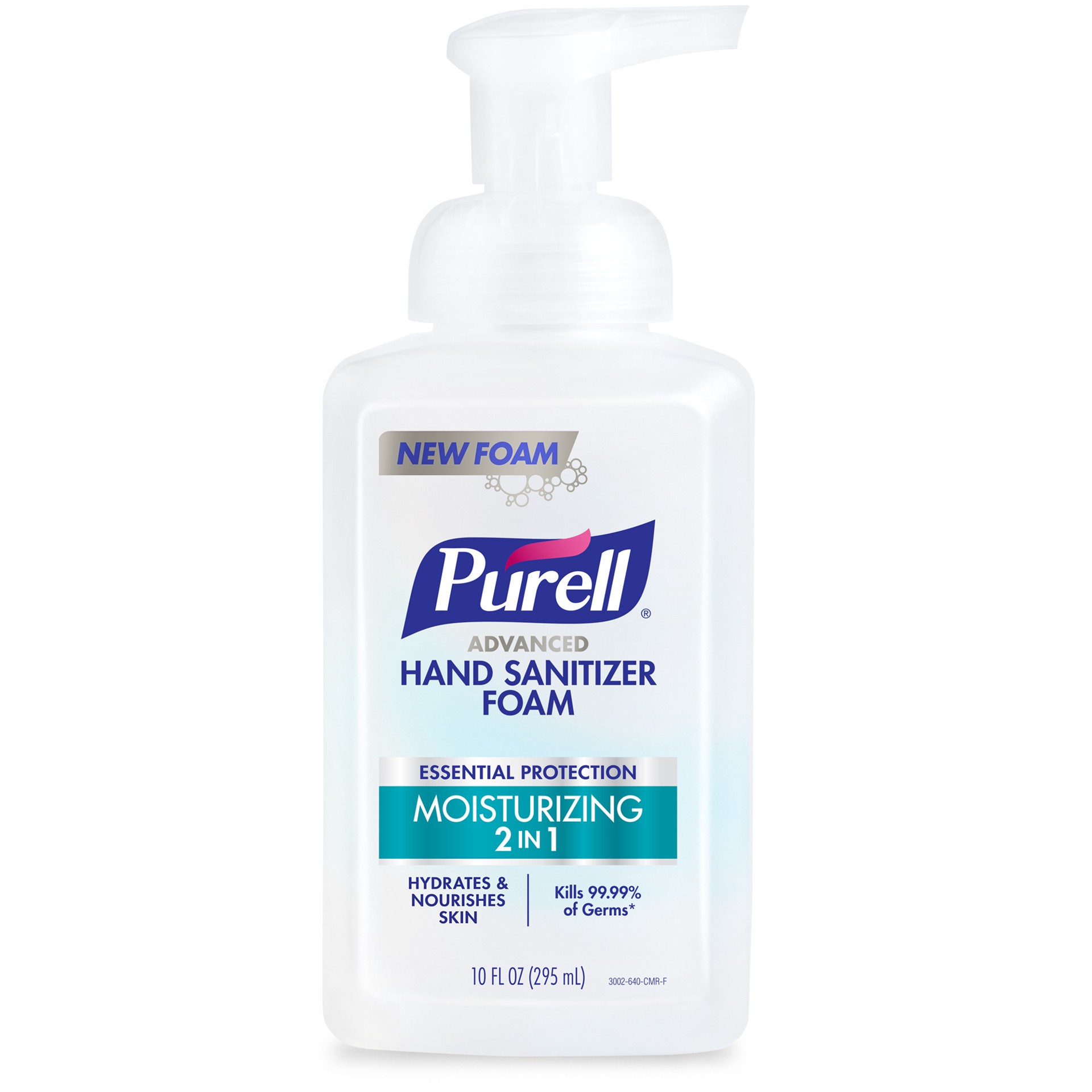 slide 1 of 9, PURELL Advanced Hand Sanitizer Moisturizing 2in1 Foam (3002-06-CMR), 10 fl oz