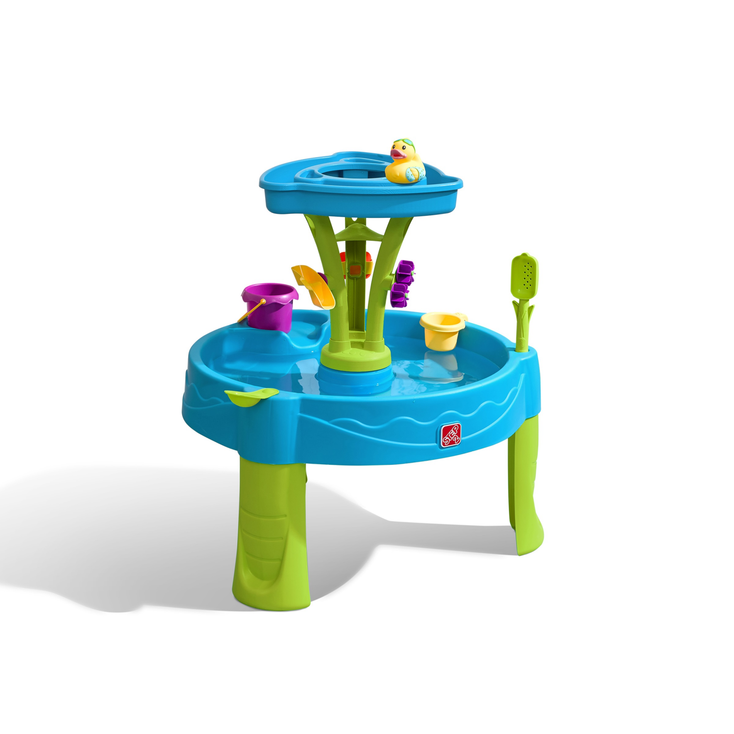 slide 2 of 3, Step2 Summer Showers Splash Tower Water Table, 1 ct