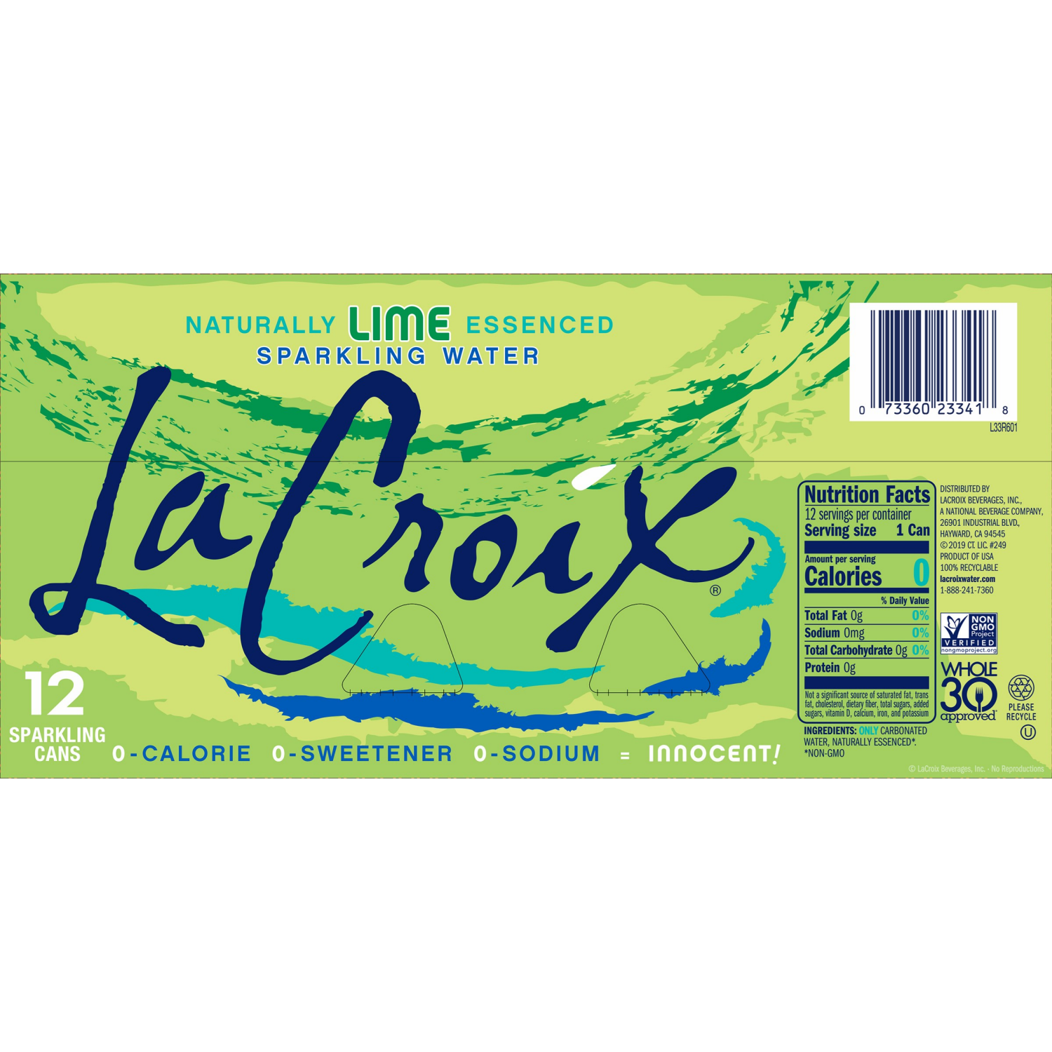 slide 2 of 6, La Croix Lime - 12 ct, 12 ct; 12 oz