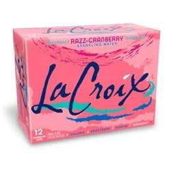 La Croix Razz-Cranberry 12 Pack 12 fl oz