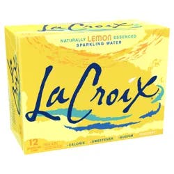 La Croix Lemon 12 Pack 12oz