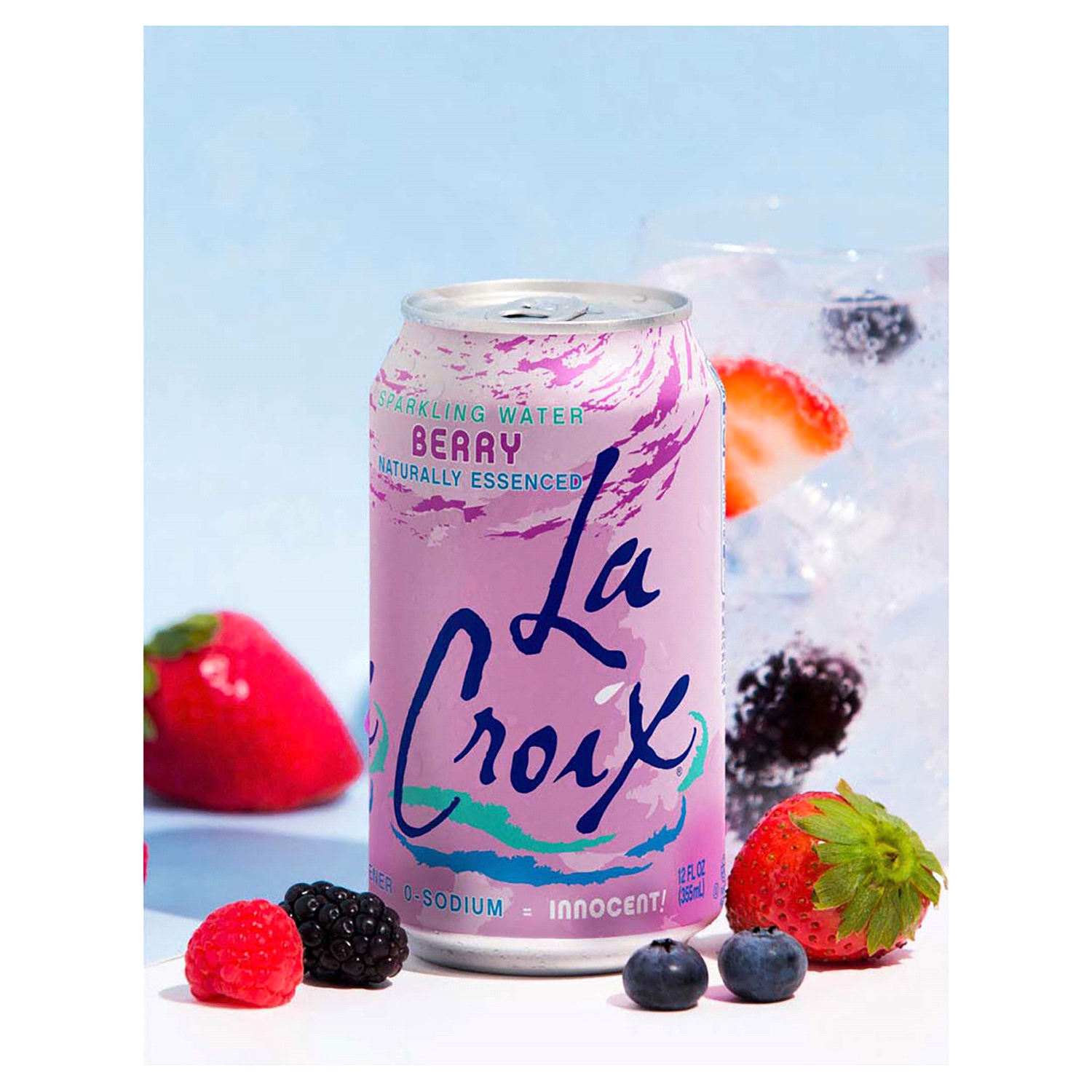 slide 2 of 4, La Croix Berry - 12 ct; 12 fl oz, 12 ct; 12 fl oz