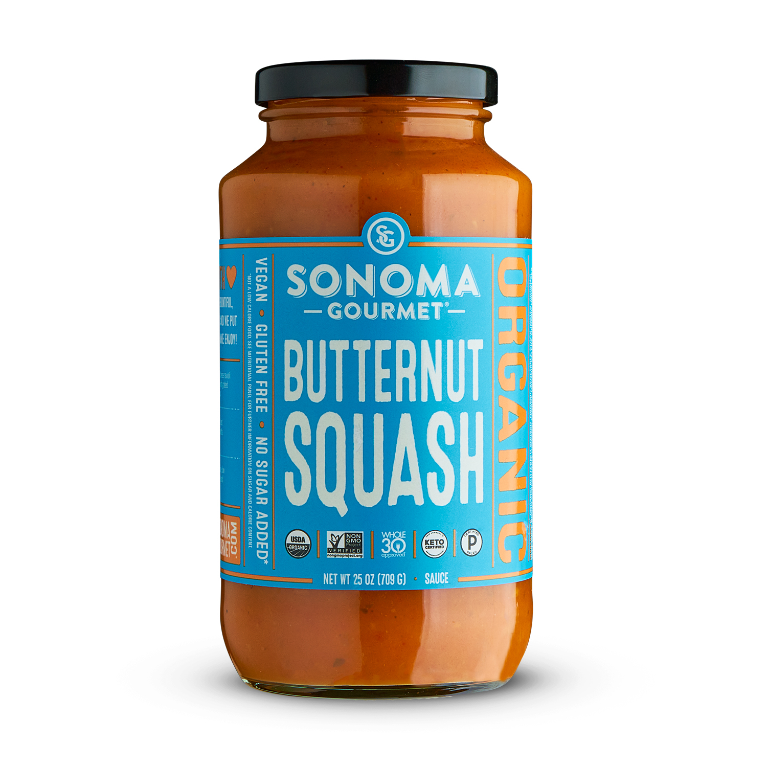 slide 1 of 2, Sonoma Gourmet Organic Butternut Squash Pasta Sauce 25 oz, 25 oz