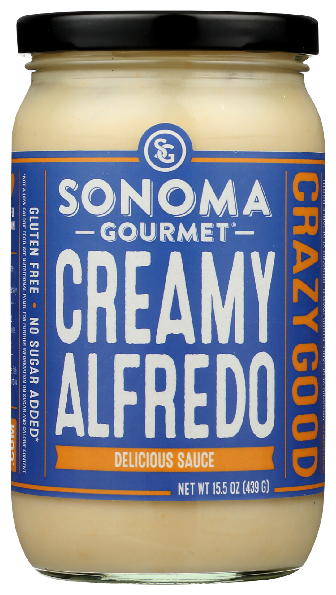 slide 1 of 2, Sonoma Gourmet Creamy Alfredo Sauce 15.5 oz, 15.5 oz