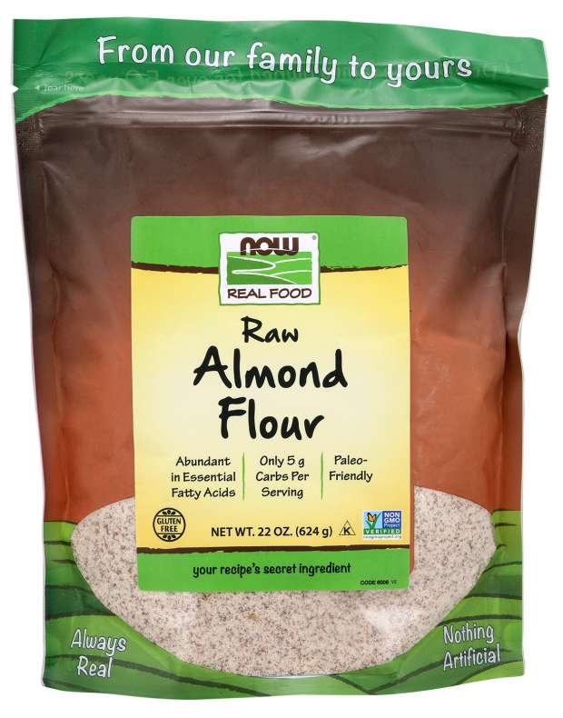 slide 1 of 1, NOW Foods Raw Almond Flour, 22 oz