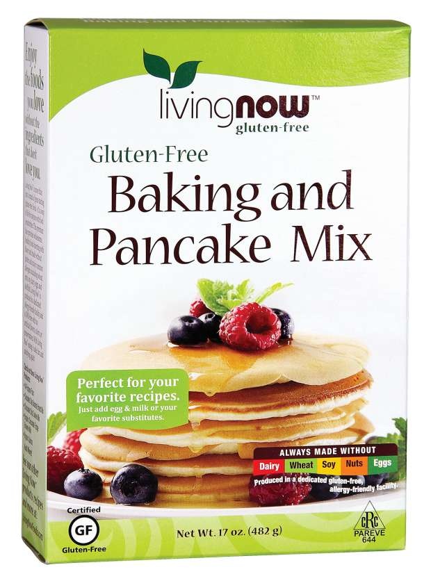 slide 1 of 1, NOW Foods Gluten-Free Baking And Pancake Mix, 17 oz