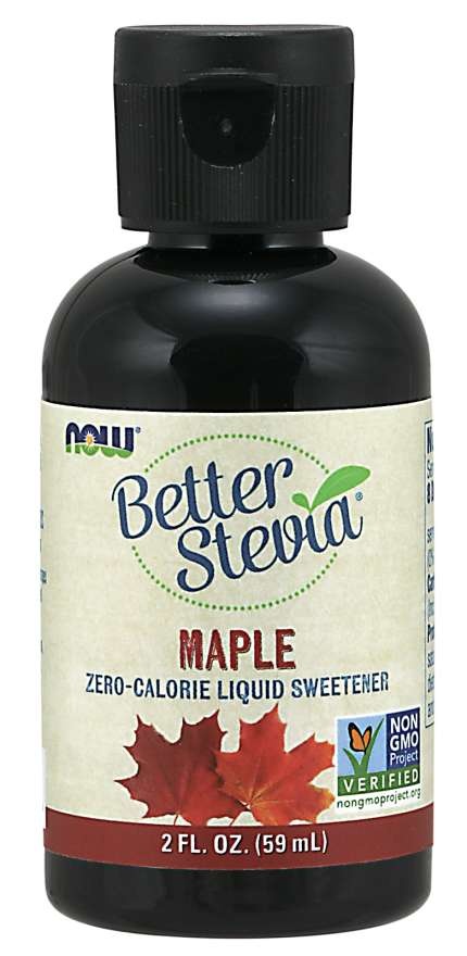 slide 1 of 1, NOW Foods Betterstevia Liquid, Maple, 2 fl oz
