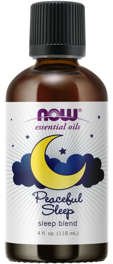 slide 1 of 1, NOW Foods Peaceful Sleep Oil Blend, 4 fl oz