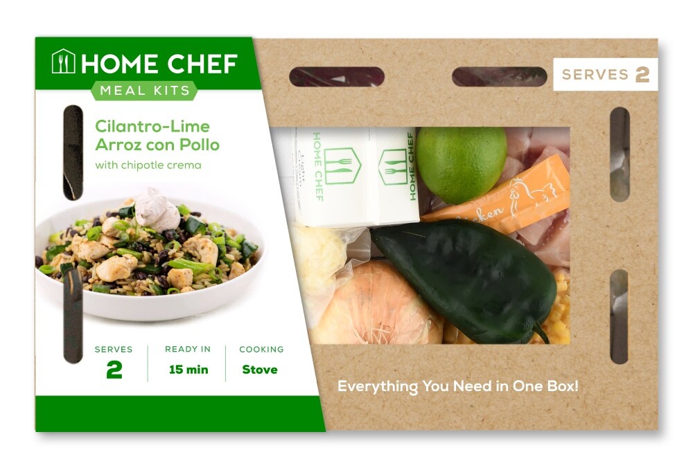 slide 1 of 1, Home Chef Meal Kit Cilantro-Lime Arroz Con Pollo With Chipotle Crema, 31 oz