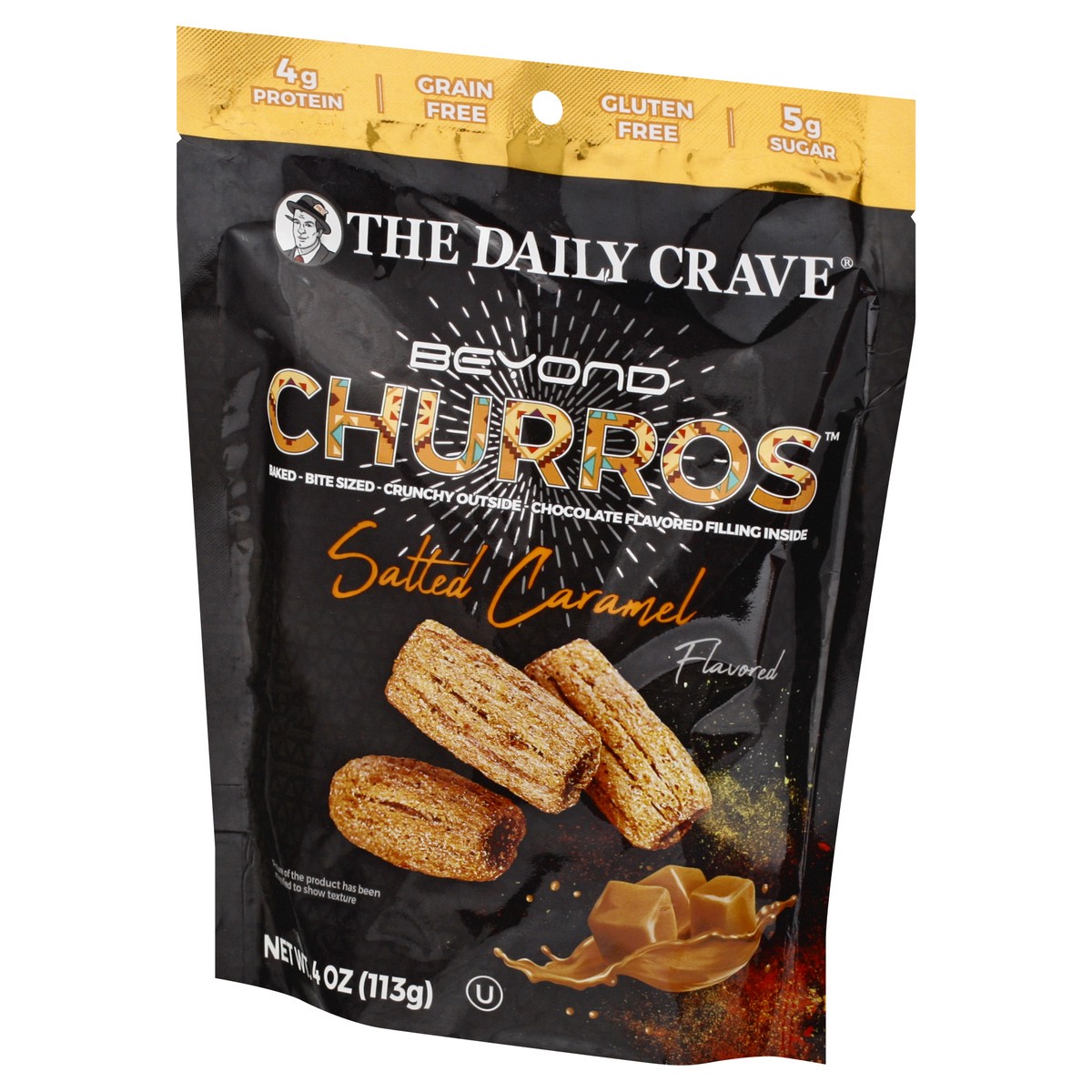 slide 3 of 9, The Daily Crave Churro Caramel 4 Oz, 4 oz