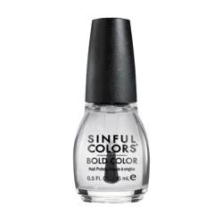 Sinful Colors Bold Color Nail Polish - Clear Coat - 0.5 fl oz