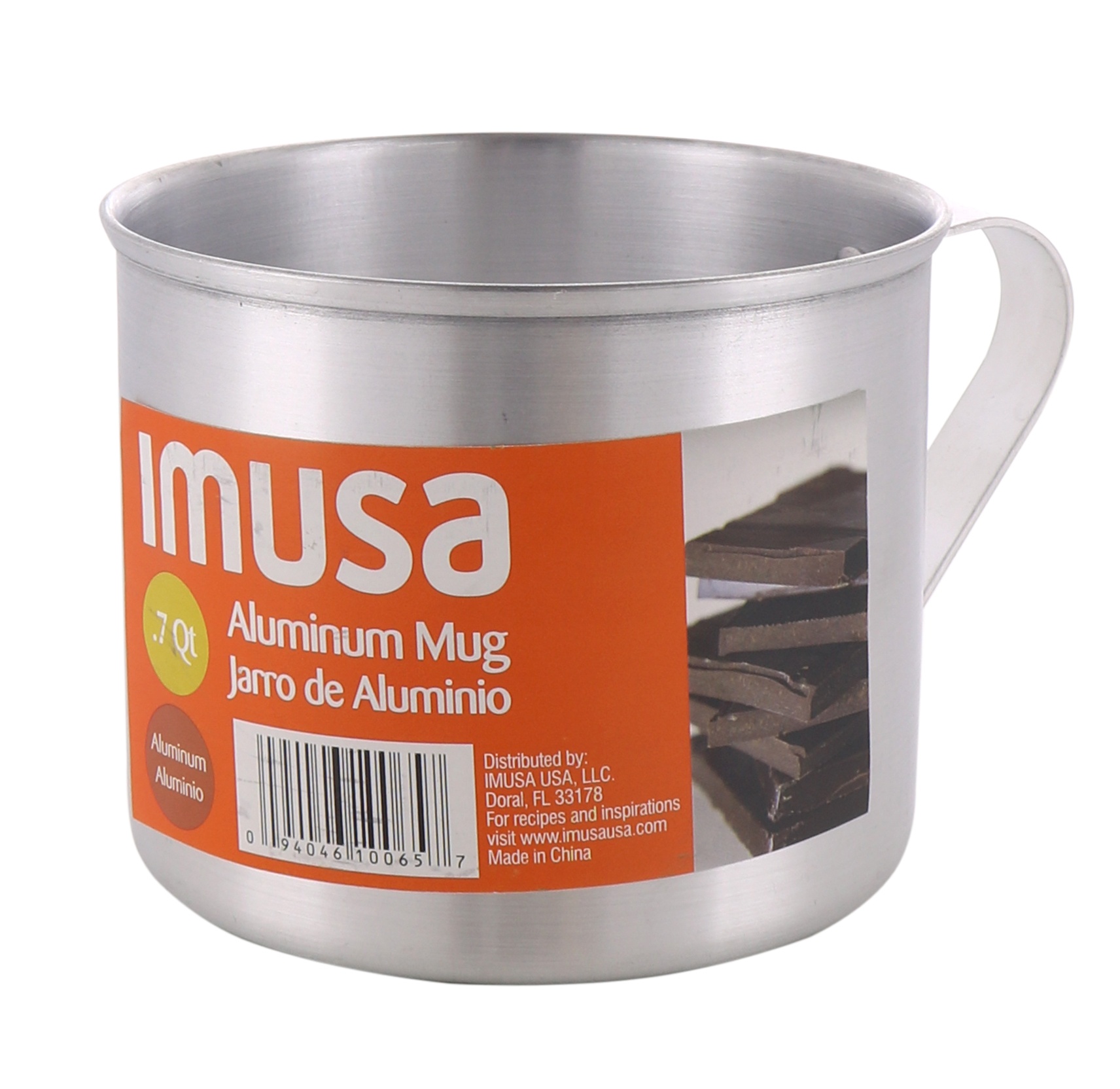 slide 1 of 1, IMUSA Aluminim Mug, 0.7 qt