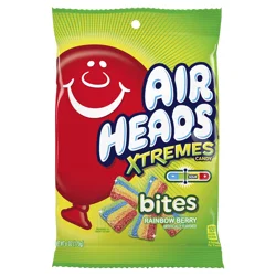 Airheads Xtremes Bites Sweetly Sour Rainbow Berry Flavored Candy