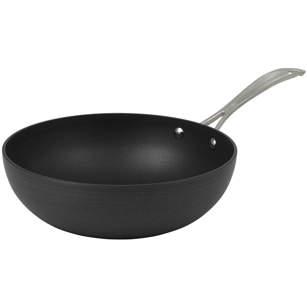 slide 1 of 1, Grand Gourmet Hard Anodized 11 Inch Stir Fry Pan, 11 in