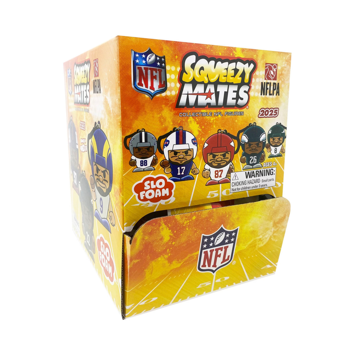 slide 2 of 2, 2025 Squeezymates Nfl Collectible Figures, 1 ct