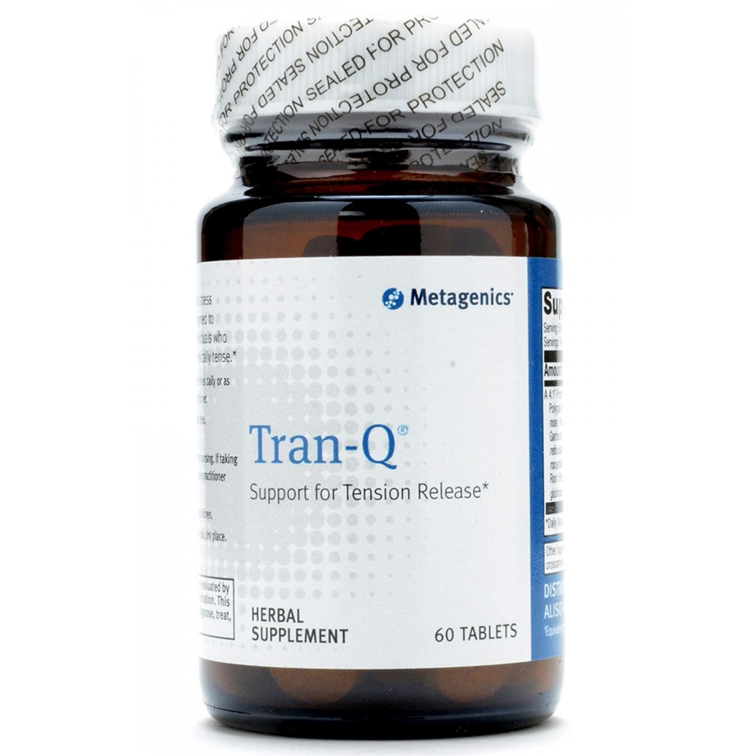 slide 1 of 1, Metagenics Tran-Q, 60 ct