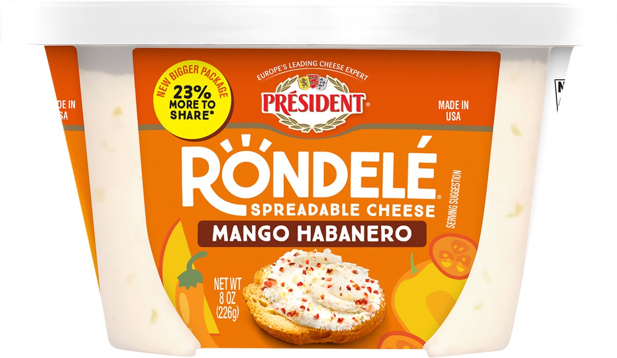 slide 5 of 11, Rondele Mango Habanero Spreadable Cheese, 8 oz