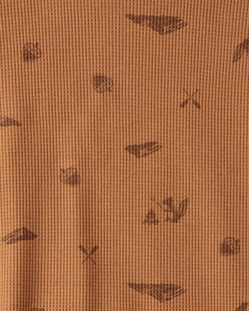 slide 2 of 3, Carter's Toddler Boy 2-Pack Long-Sleeve T-Shirts - Blue/Brown Brown/Blue 4T, 1 ct