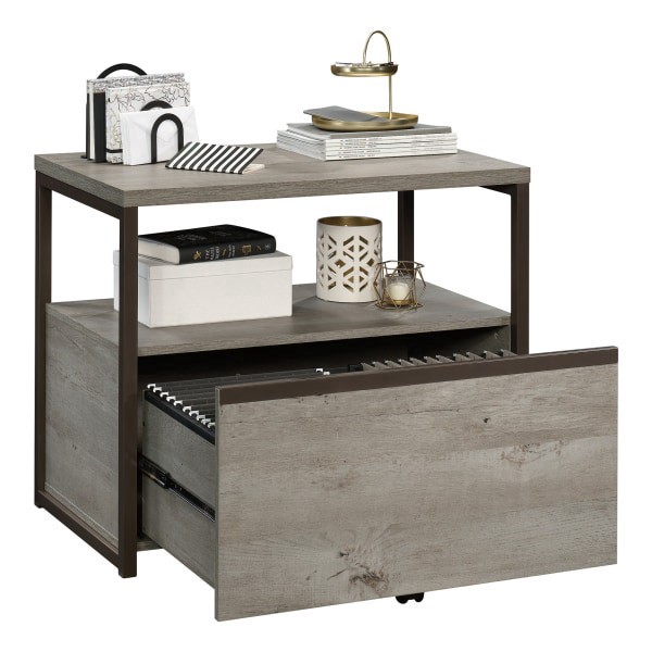 slide 8 of 9, Sauder® Manhattan Gate 30-15/16""W x 18-1/2""D Lateral File Cabinet, Mystic Oak, 1 ct