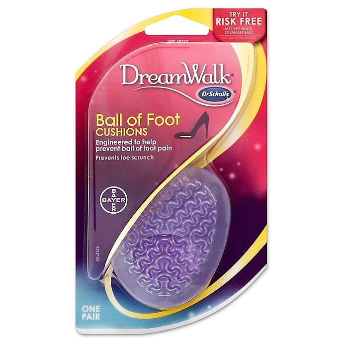 slide 1 of 1, Dr. Scholl's DreamWalk Ball of Foot Cushions, 1 pair