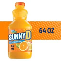 SunnyD Tangy Original Orange Juice Drink, 64 fl oz Bottle