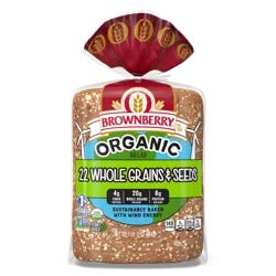 BROWNBERRY Organic 22 Grains & Seeds Bread